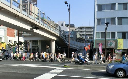 国民平和大行進　基地の街　横須賀を歩く